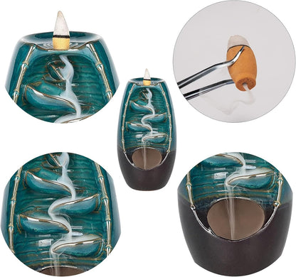 Incienso en Cascada - Efecto Humo Descendente